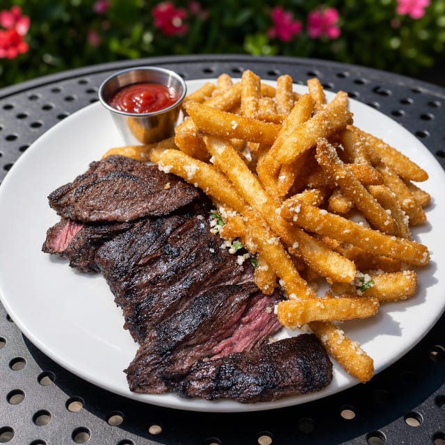 *Steak Frites.