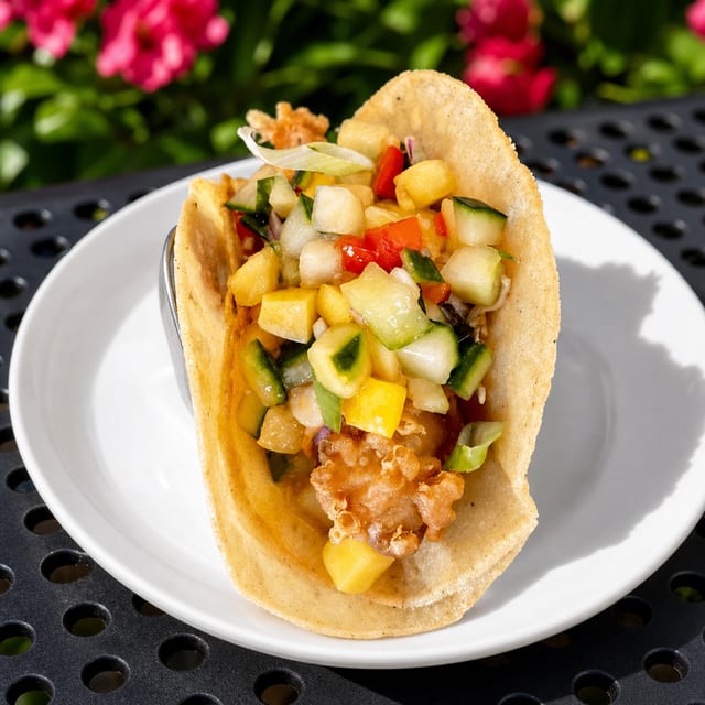 Shrimp Tempura TACOS.
