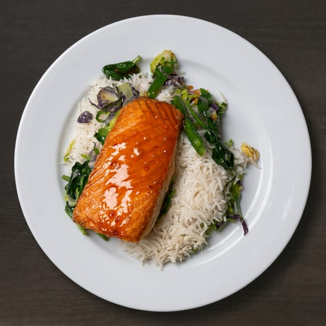 Korean BBQ Salmon.