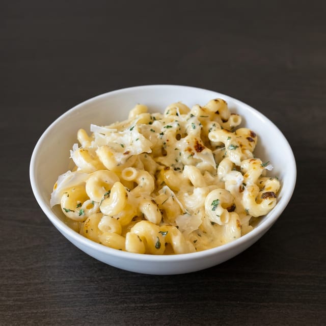 Salted Mac N Cheese.